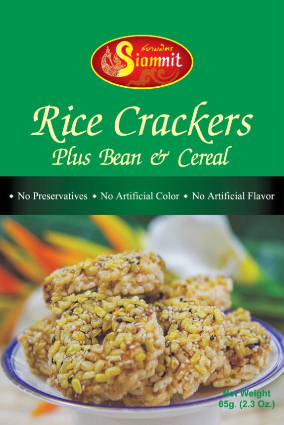 Rice Crackers Plus Bean & Cereal